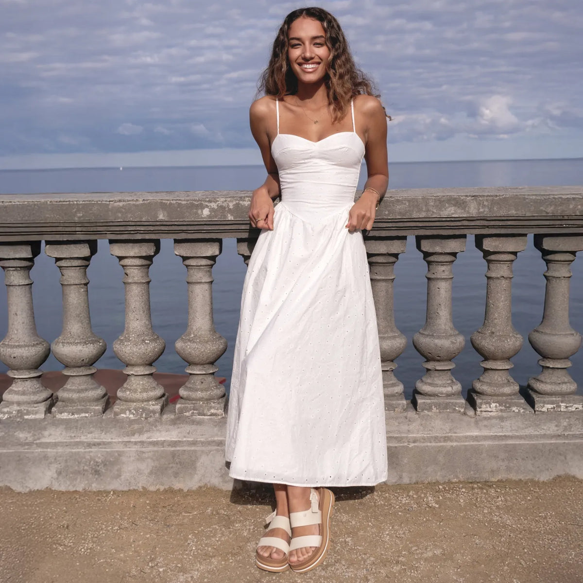 Reef Vista Luxe Liah - White/Tan