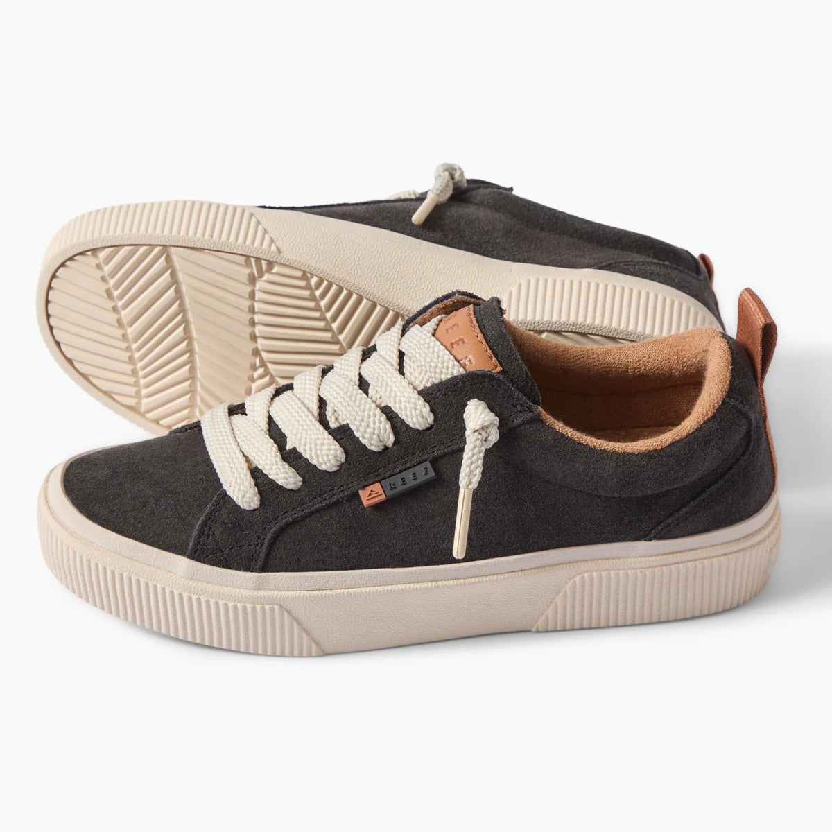Reef Lay Day Dawn - Charcoal Suede
