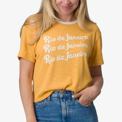 Reef Ringer Tee - Honey Gold