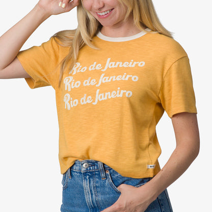 Reef Ringer Tee - Honey Gold
