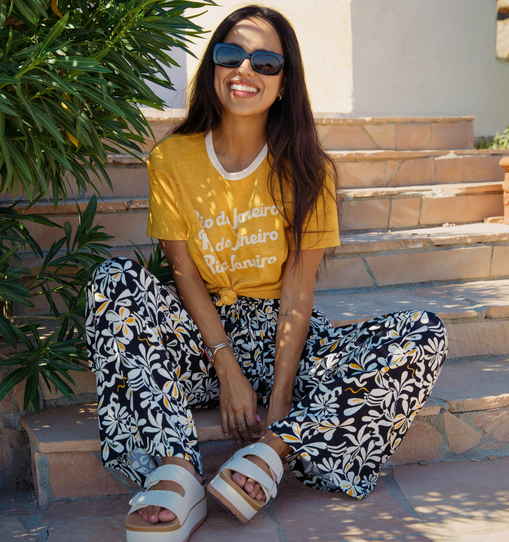 Reef Ringer Tee - Honey Gold