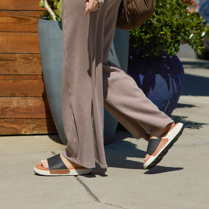 Reef Sydnee Cutback Low - Black/Tan