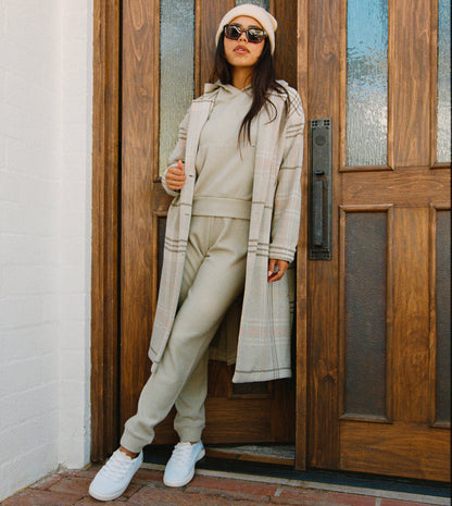 Reef Beverly Knit Trench - Desert Sage