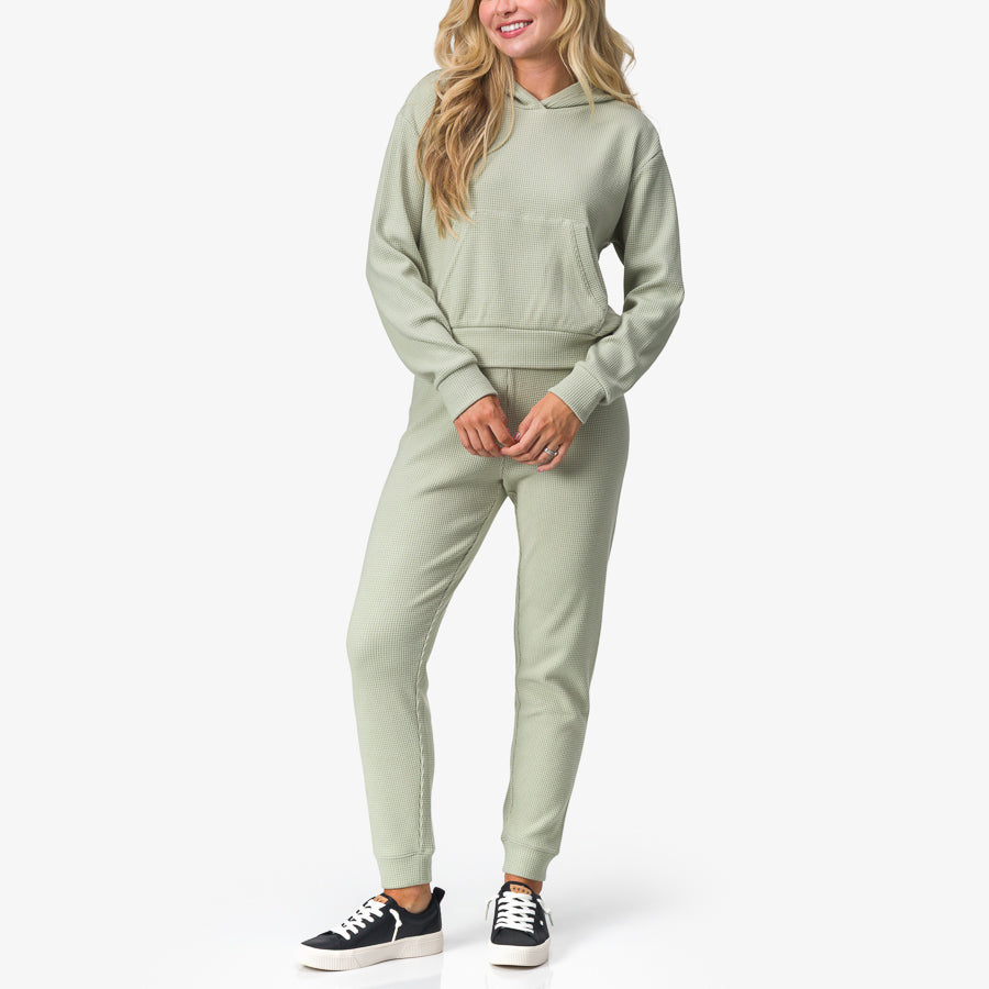 Reef Tina Thermal Hoodie - Desert Sage