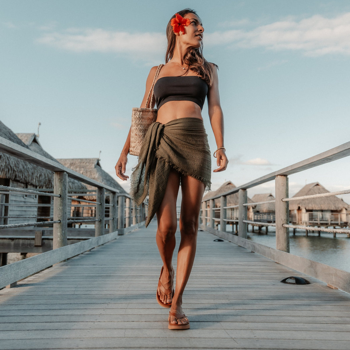 Reef Vista Luxe Vivianahh - Cocoa/Tan