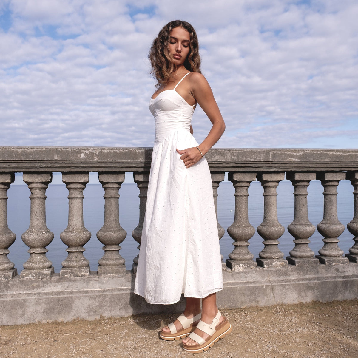 Reef Vista Luxe Liah - White/Tan
