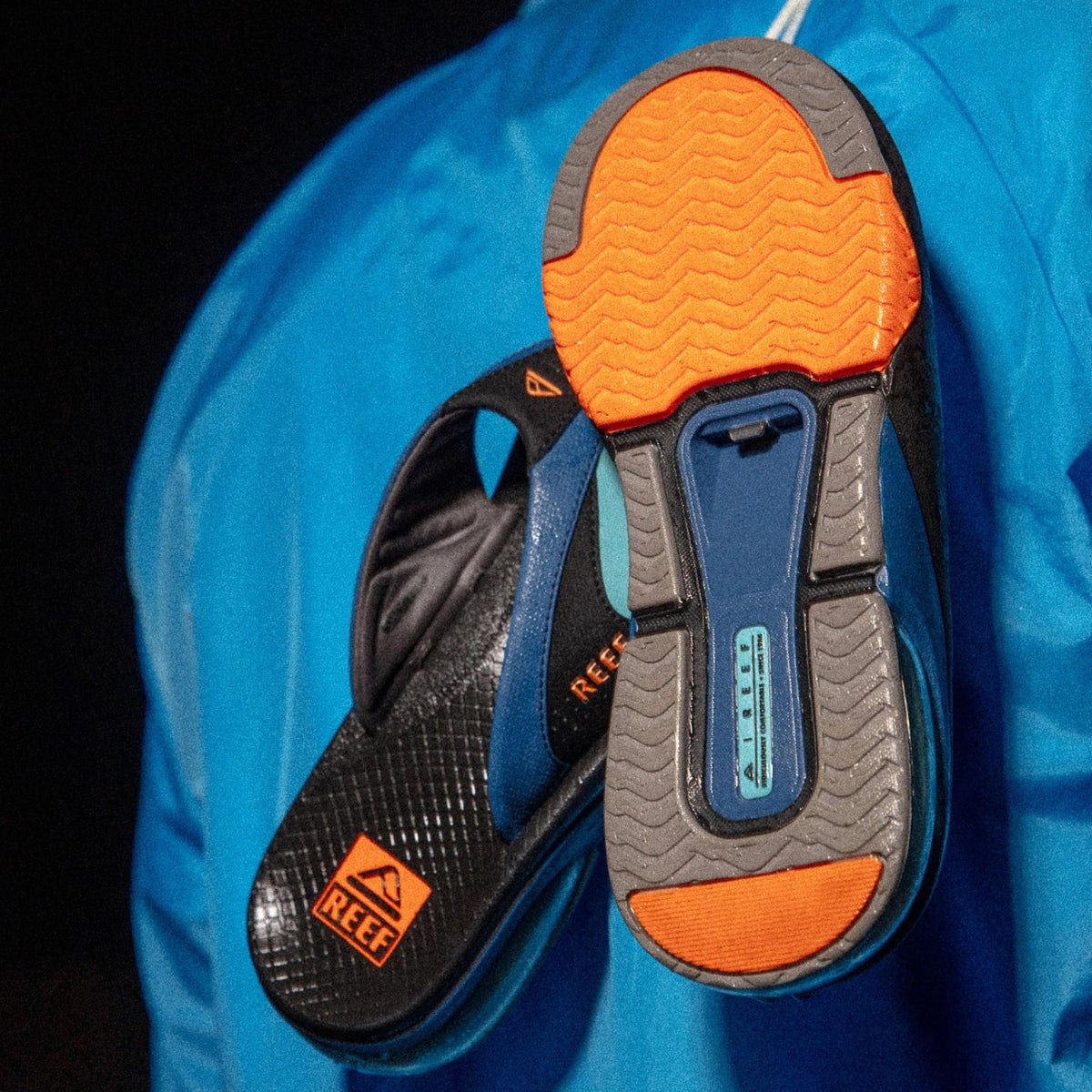 Reef Fanning + - Blue/Black/Orange