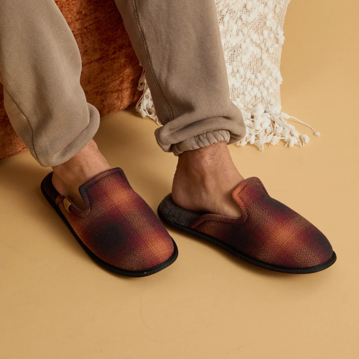 Reef Slacktide Slipper - Ombre Plaid