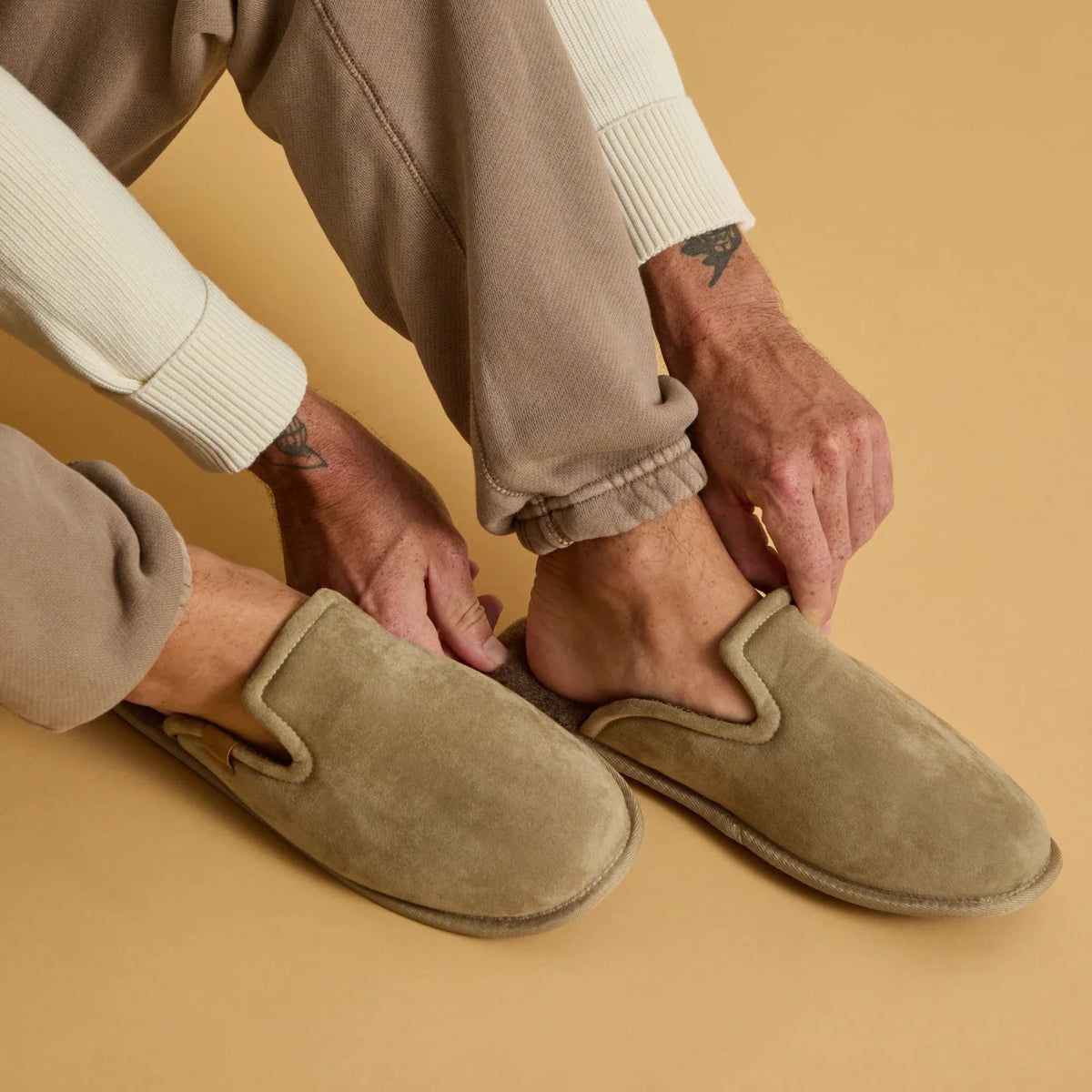 Reef Slacktide Slipper - Greige