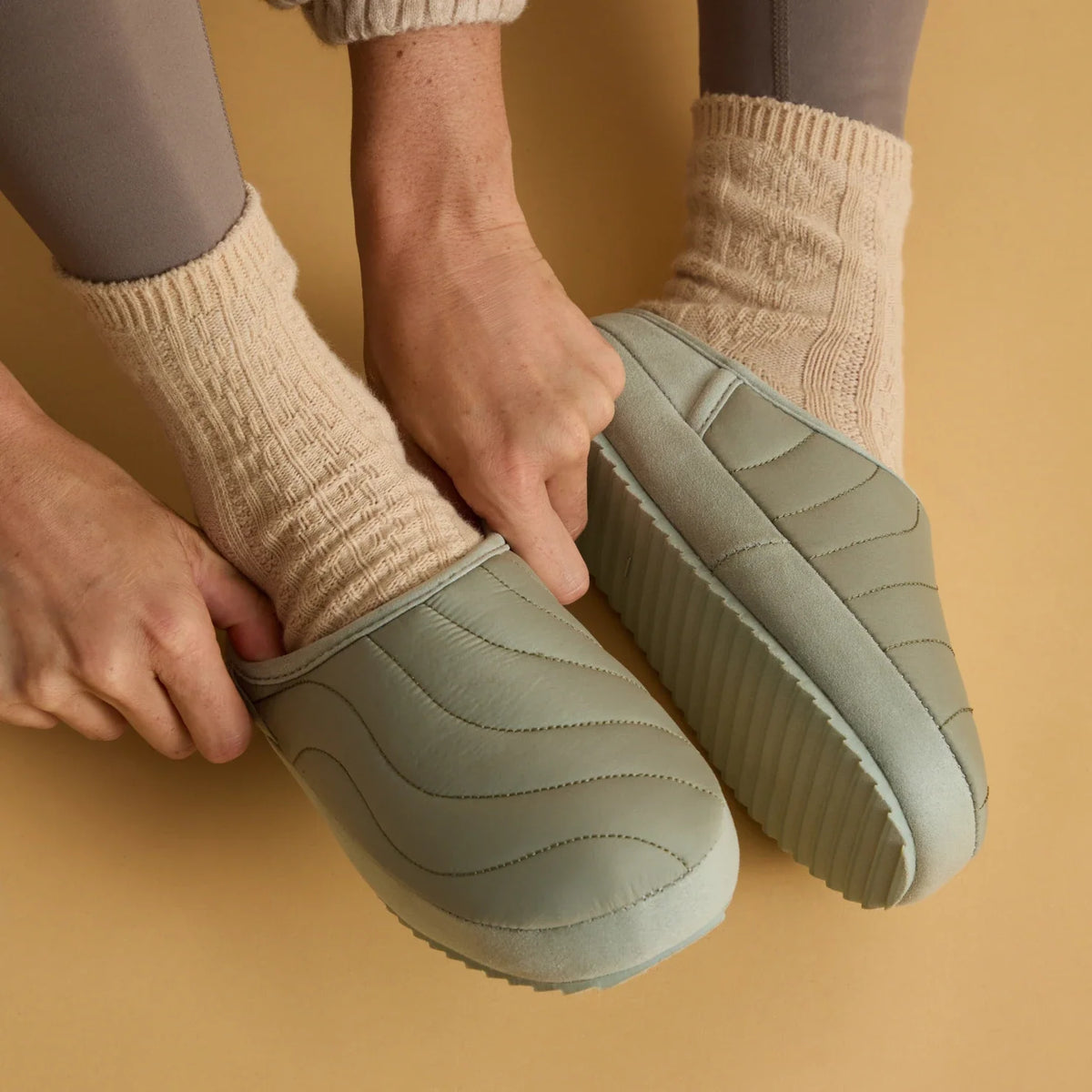 Reef Willa Slipper - Sage