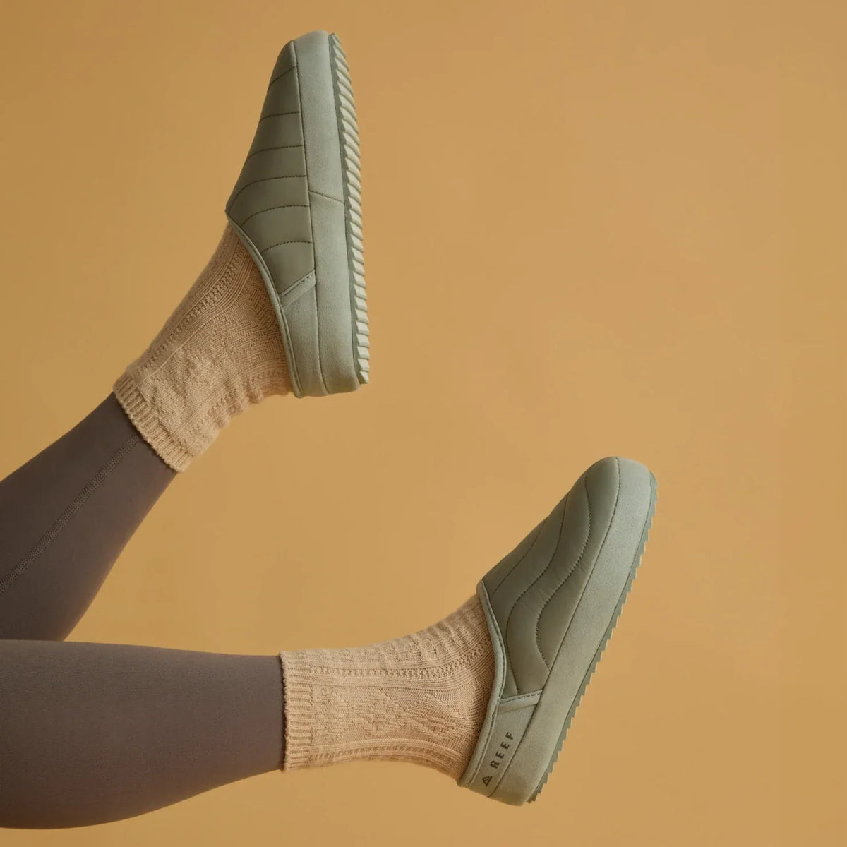 Reef Willa Slipper - Sage
